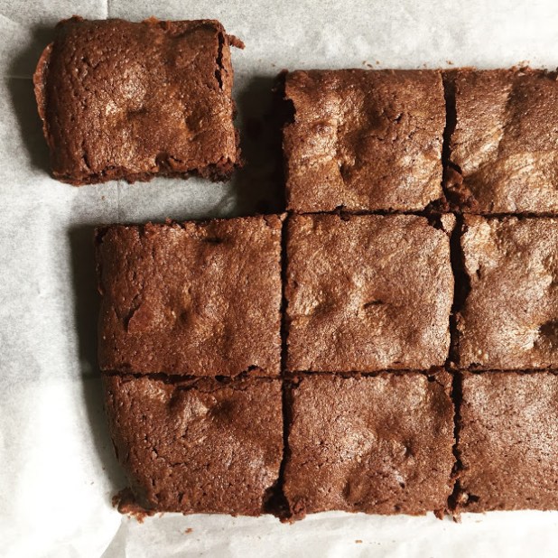 brownie pieces