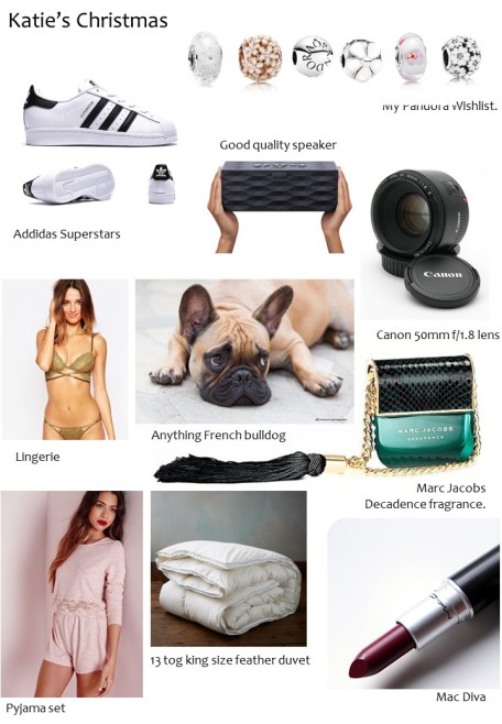 katies christmas list